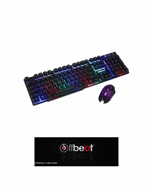 Offbeat Slayer RGB Gaming Keyboard Mouse Combo